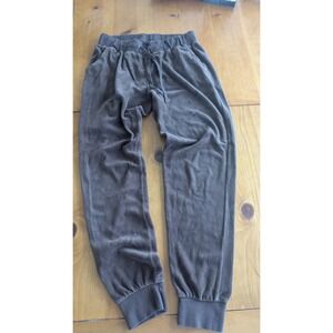 Fashion Nova Women's Brown Velour Joggers Sweatpants Size L